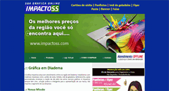 Desktop Screenshot of impactoss.com